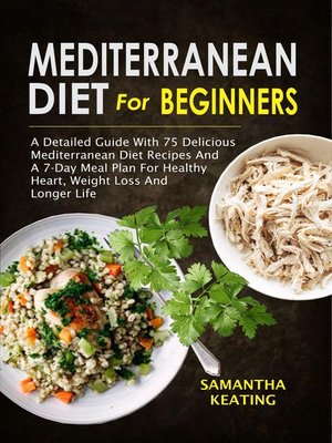 cover image of Mediterranean Diet For Beginners